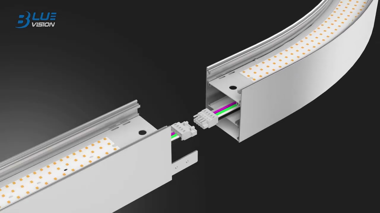 Free design concepts and reliable support unlock more possibilities for curved lighting applications