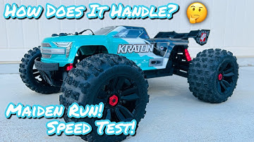 Arrma | Kraton 4s v2 |  Part 1 | First run and speed test!