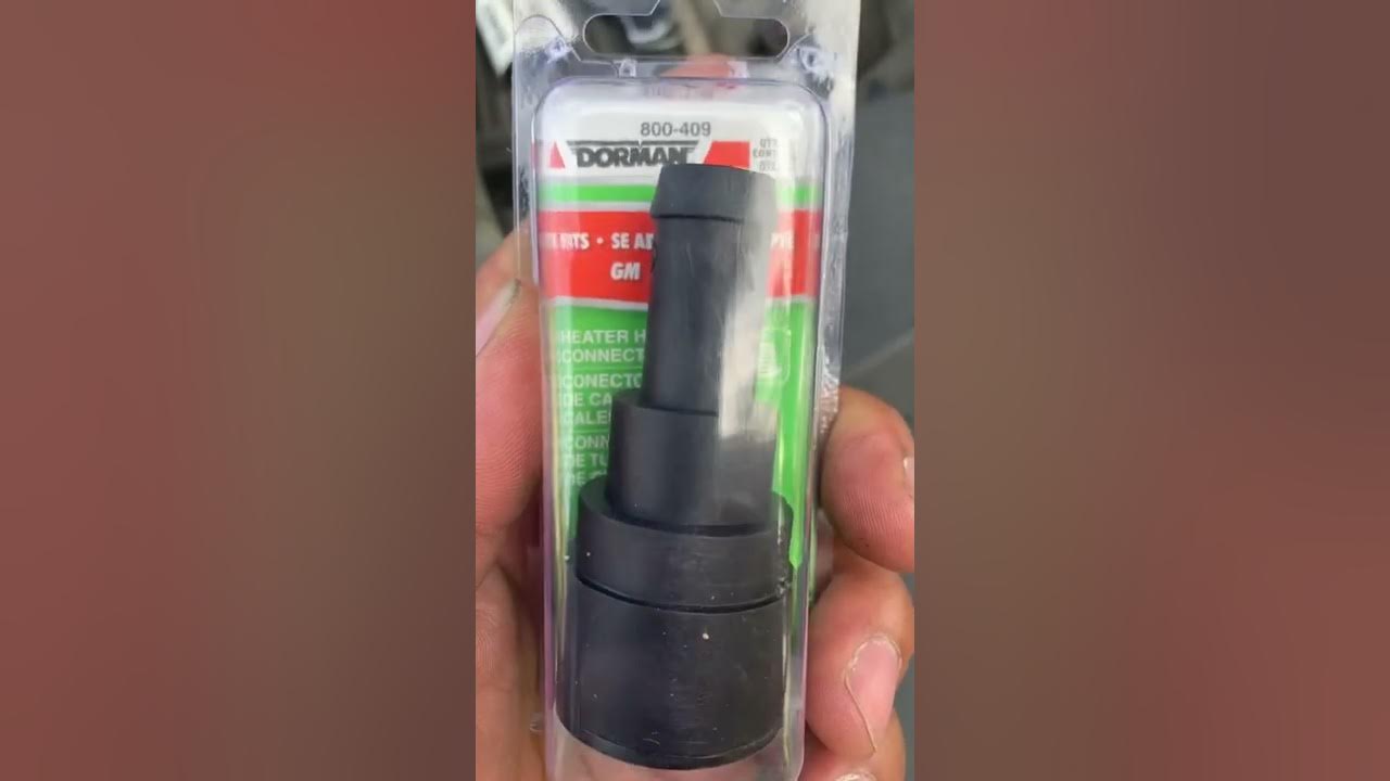 How to fix antifreeze leak on Chevy Silverado 2007 4.3 - YouTube