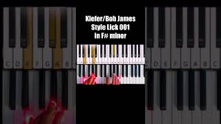 Kiefer / Bob James style lick 001 in F sharp minor #jazzhop #synthesis #overlay F#