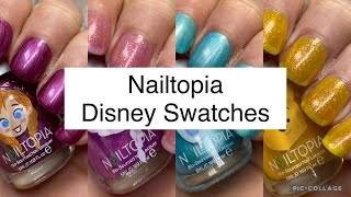 Nailtopia Disney Nail Polish Swatches | Amanda Alexander