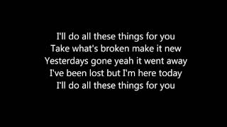 onerepublic all these things lyrics