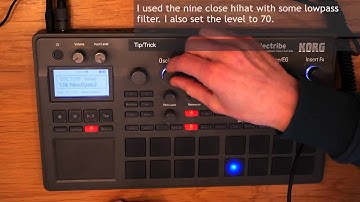 Korg Electribe 2 Tutorial   Make a thumping techno beat