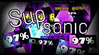 [144hz] SubSonic Progress #4 97% -Extreme Demon- [Geometry Dash]