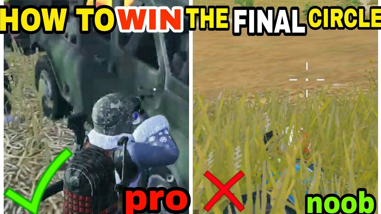 How to WIN in the FINAL CIRCLE | PUBG MOBILE TIPS AND TRICKS | - YouTube