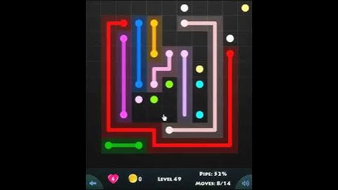 flow game facebook - jumbo pack level 49 Connect the dots