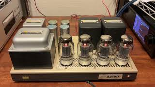 Audio preview video Luxman Luxkit A3700Ⅱ kt88 push-pull B&W 706S3