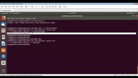 How to create a user with non interactive shell  #Linux #user #non-interactive-shell #create-user