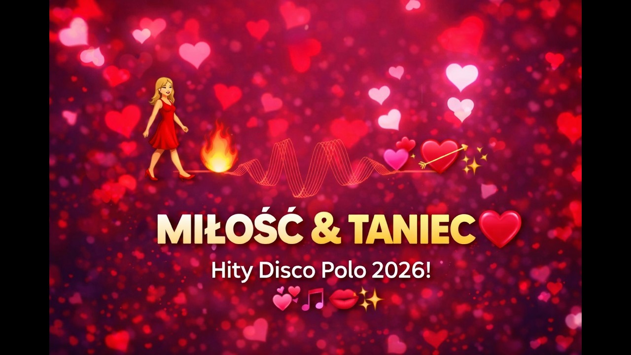 💘🔥 MIŁOŚĆ & TANIEC 💃❤️ Składanka Disco Polo 2026 💞🎶 HITY, które Uzależniają! 💋✨