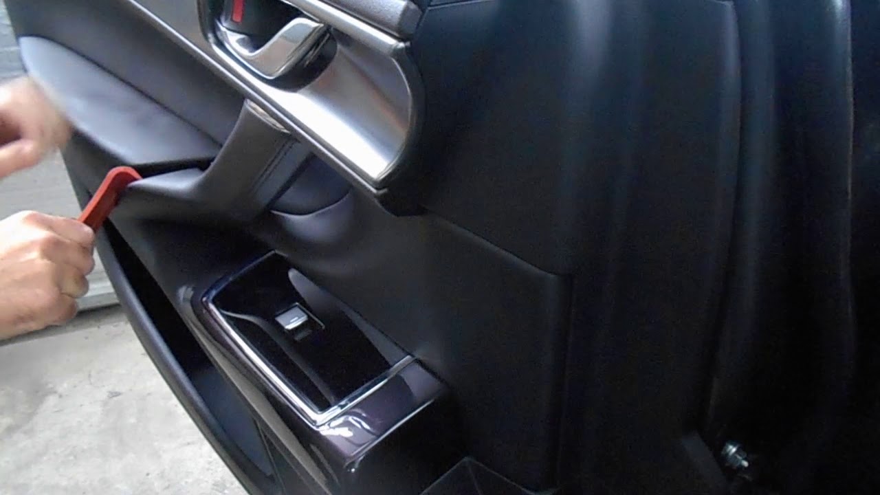 2019 Mazda CX9 Front Door Trim Removal 