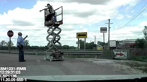 Steve's Drunk and High DUI at Work (Arrested on Scissor Lift)