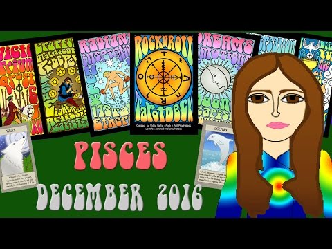 PISCES DECEMBER 2016 Tarot psychic reading forecast predictions free - 동영상