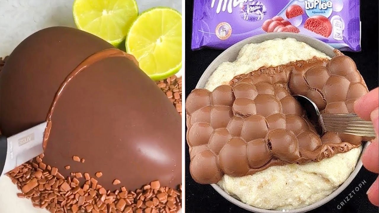 Easy Chocolate Cake Decorating Tutorials | How To Make Chocolate Cake Decorating Ideas