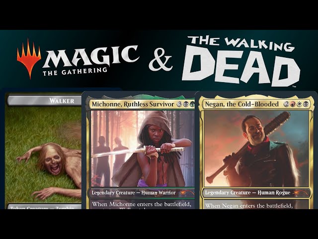 Magic the Gathering and The Walking Dead Crossover for Secret Lair