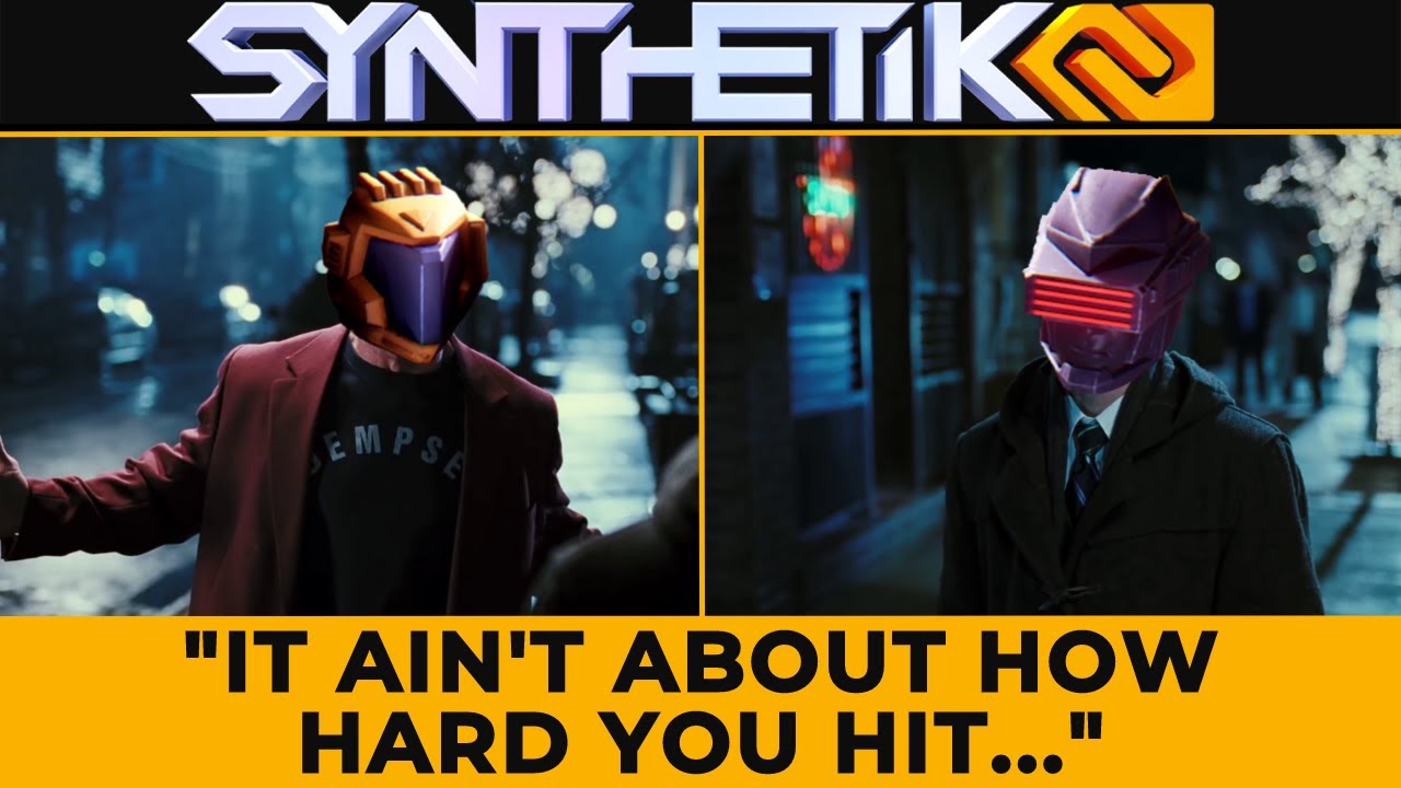 Synthetik 2 Memes - G-Rock Tells Bon-Bon Recon "It Ain't About How Hard You Hit..."