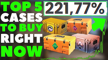 Top 5 Cases To Buy Right Now For CS2 Investing