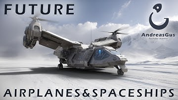 Future Airplanes & Spaceships 4K