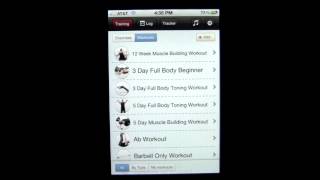 iFitness iPhone App Review - CrazyMikesapps screenshot 1