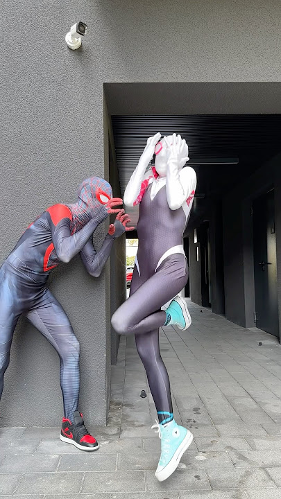 Spiderman Miles Morales revenge SpiderGwen😅 #shorts
