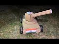 We made Amazing Army Tank Using cardboard || New creative army tank experiment video