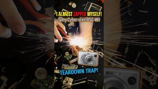 Destroying a Vintage Sony Digital Camera (DSC-W1) for DIY Parts #DIY #Tinker #Electronics