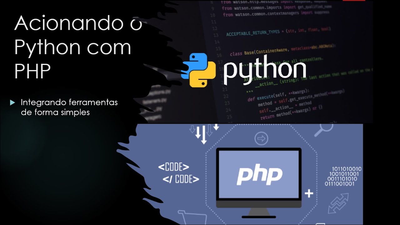 Executando um script Python usando o PHP - YouTube