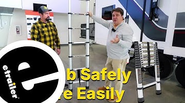 etrailer | Built For Safety and Storage: Lippert Reveals the Ultimate RV Roof Ladder
