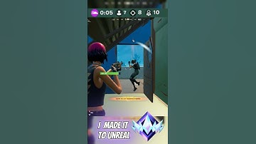 First Time Making Unreal In ZB LFG! #Ranked #fortnitereload #unreal #music #song