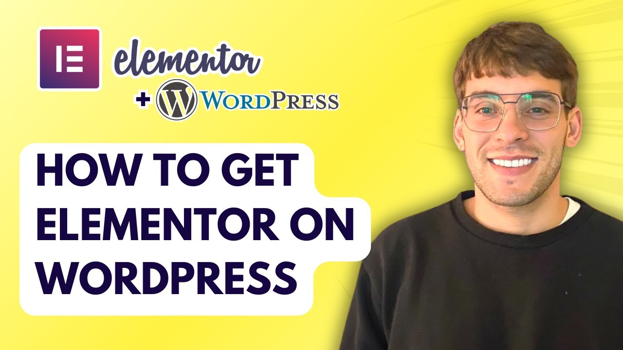 How to Get Elementor on Wordpress [2026 Full Guide] - YouTube