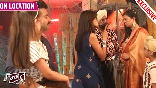 Mannat Guddi Aunty Ne Mangi Mannat Se Maafi, Mannat Ne Di Guddi Ko Dhamki On Location