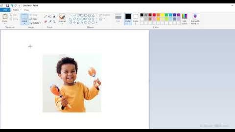 HOW TO COPY AN OBJECT USING MS PAINT II MAUIKNOWS