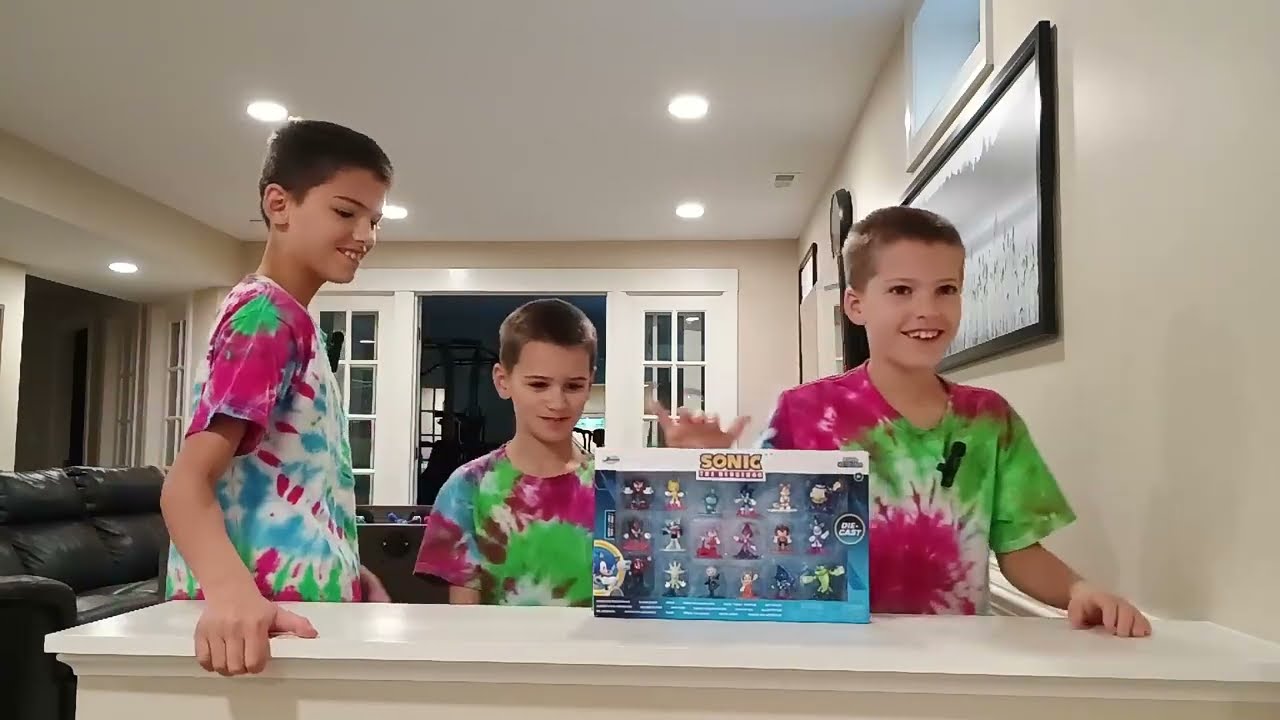 Sonic The Hedgehog Nano Metalfigs - UNBOXING!!!