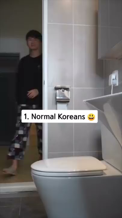 How to poop in Korea