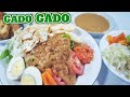 Resep gado gado paling enak  masakan jawa timur    mixed vegetables with the peanut sauce