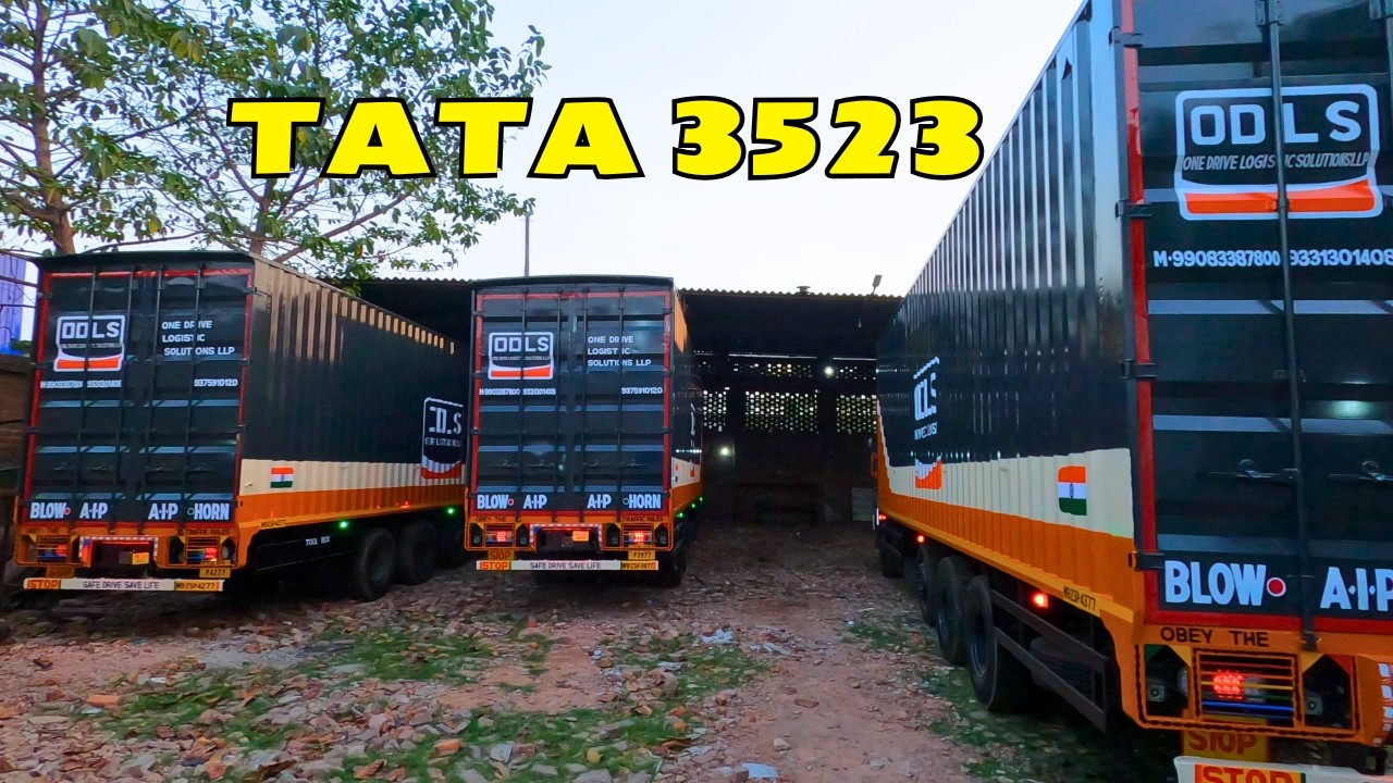 TATA Motors | New 3523 Container ✨