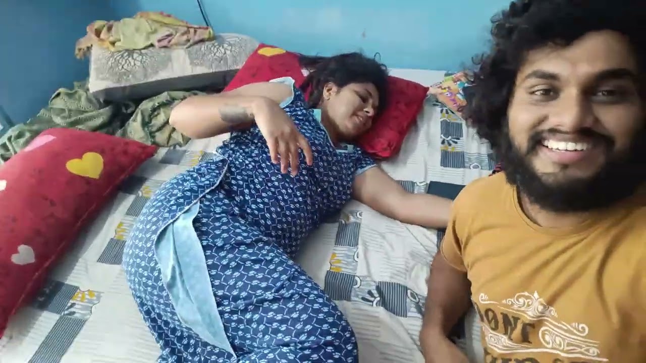 വാവയെ ഉറക്കത്തിൽ നിന്നെഴുന്നേൽപ്പിച്ചപ്പോൾ | Vaishnavy | Sharun Raj | SR Youtubers | Couple vlog |