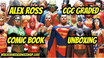 This Girl is On Fire …. CGC Graded Comic Book Unboxing, From The great Alex Ross