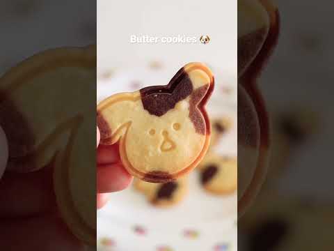 Cute butter cookies  