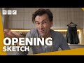 David tennants hilarious opening sketch   bafta film awards 2024  bbc