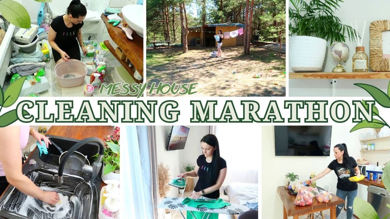 CLEANING MARATHON | CLEAN WITH ME MARATHON : Hours of Insane Cleaning ...