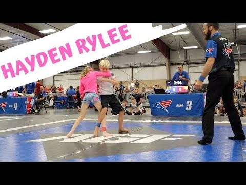 Brazilian Jiu Jitsu Girl Vs. Boy Wrestler