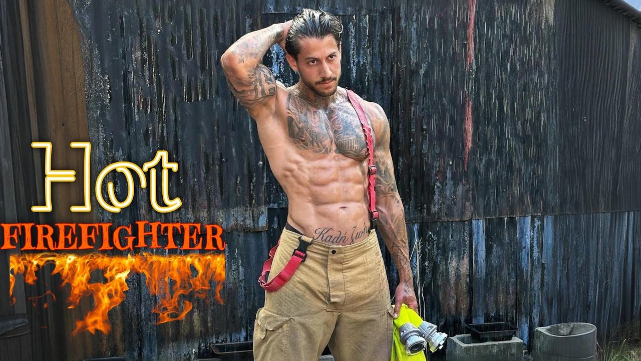 Hot 🔥 Firefighter | Fitness Glimpse 💪