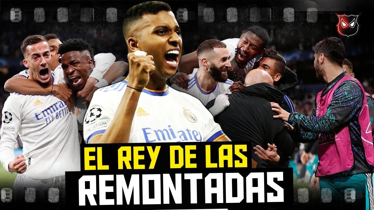 😱 Las REMONTADAS MÁS ÉPICAS de la HISTORIA del REAL MADRID - YouTube