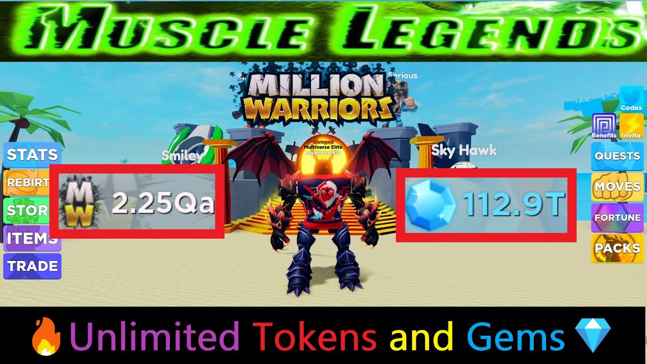 💪Muscle Legends - 10T STRENGTH!! - New OG Pets Glitch ( +20 Million  Strength💪 ) NEW UPDATE!! 