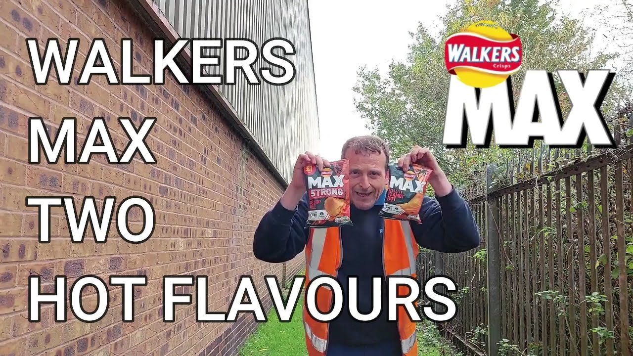 Walkers Max Hot Sauce Blaze And Flamin Hot Flavours YouTube