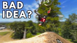 I TRIED TO BACKFLIP & NEARLY BROKE MY BACK