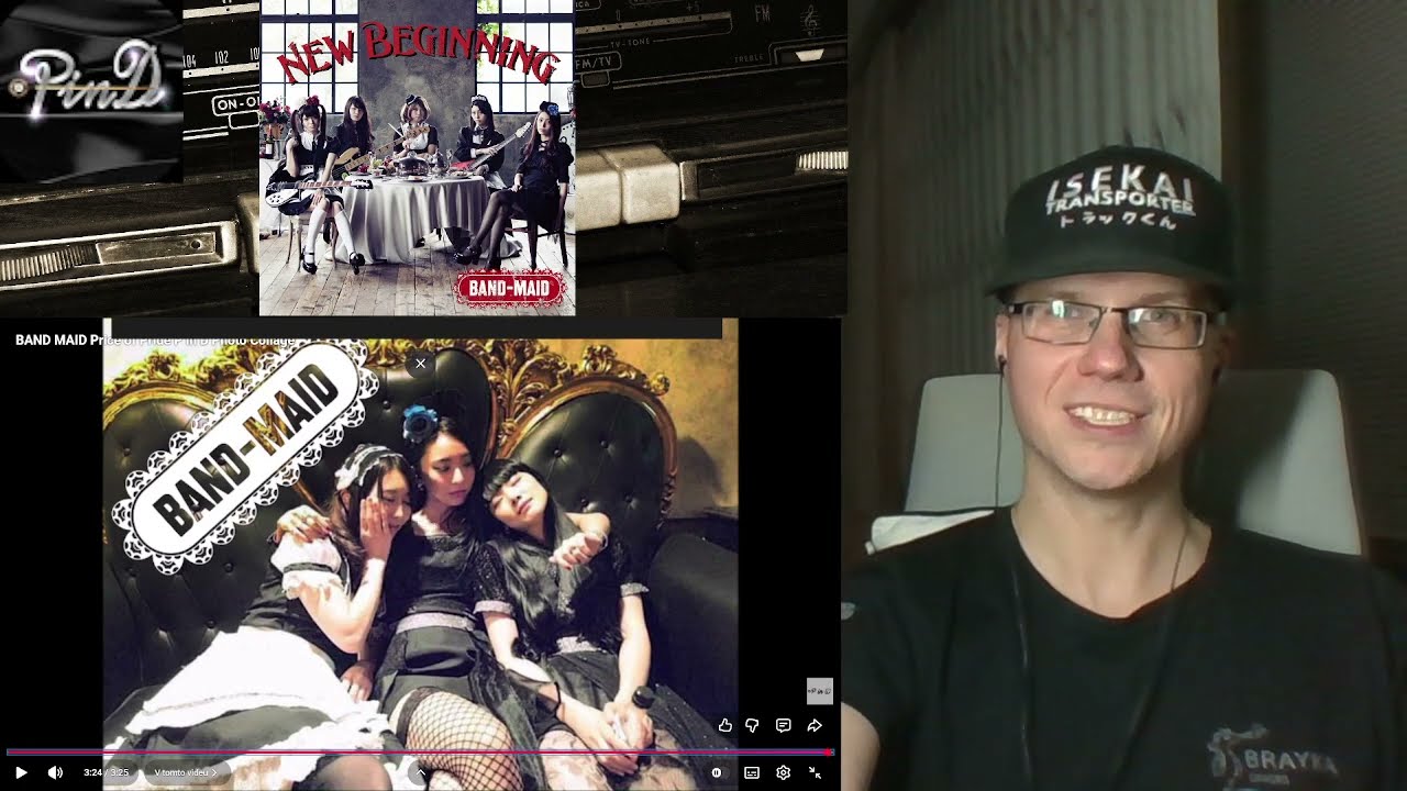 Reaction - BAND-MAID - Price of Pride - P in D Photo Collage