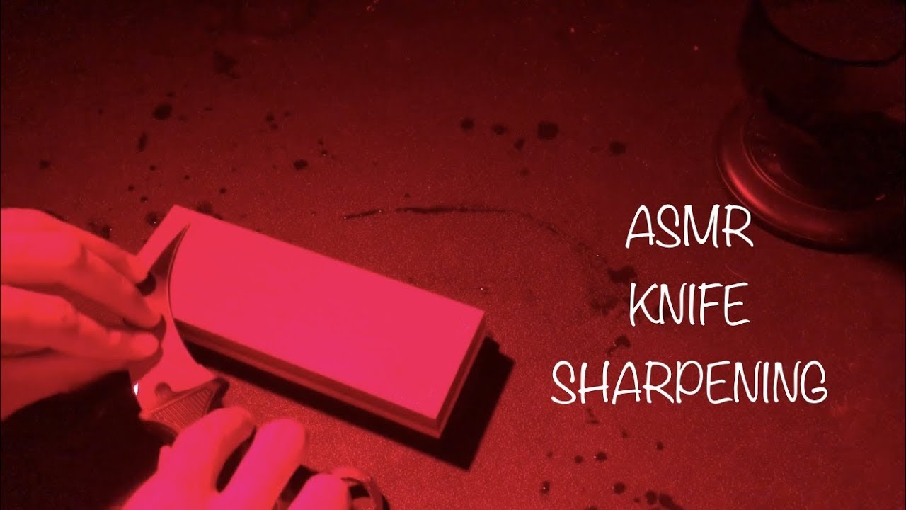 ASMR Knife Sharpening YouTube