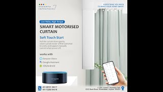 Smart Curtain By Vedanta Infratech # iOS / Android App # Soft Touch Manual Mode # Voice Control screenshot 2