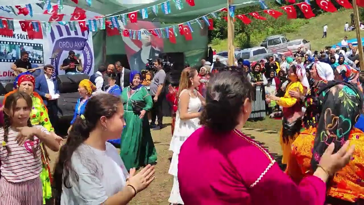 Ordu Akkuş Alan Köyü Piknik Şöleni 10.08.2025